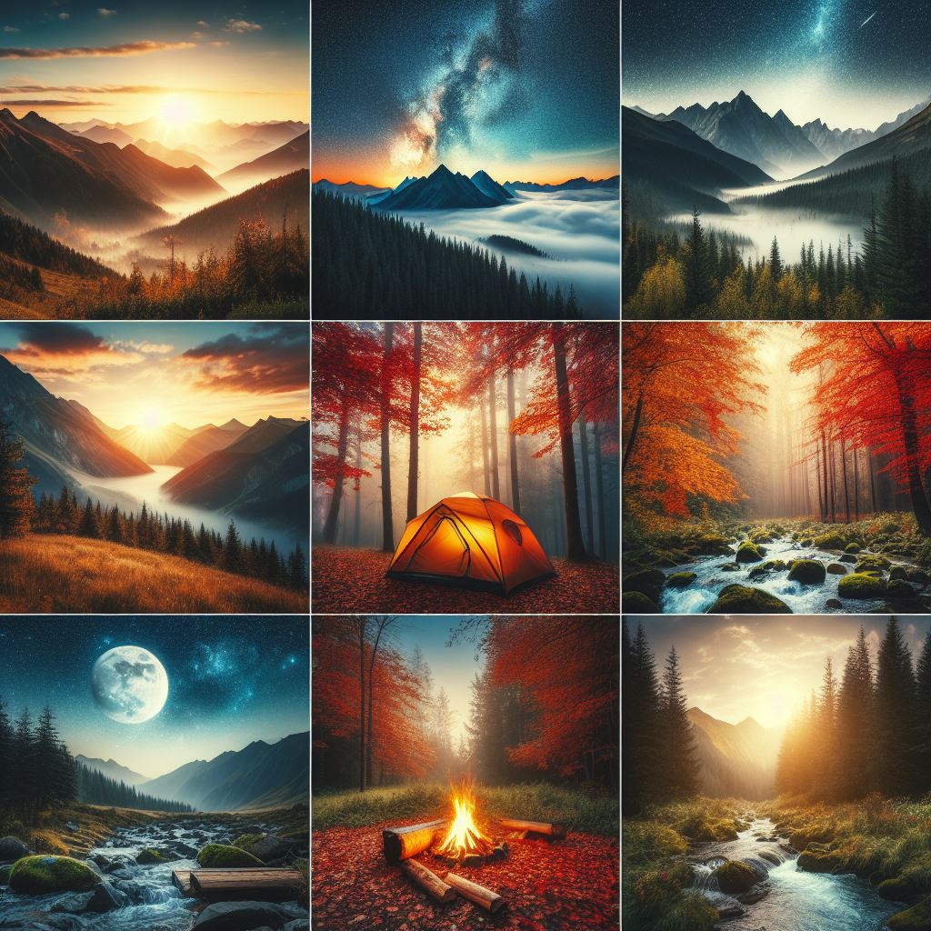Nature's Beauty Through Camping Adventures